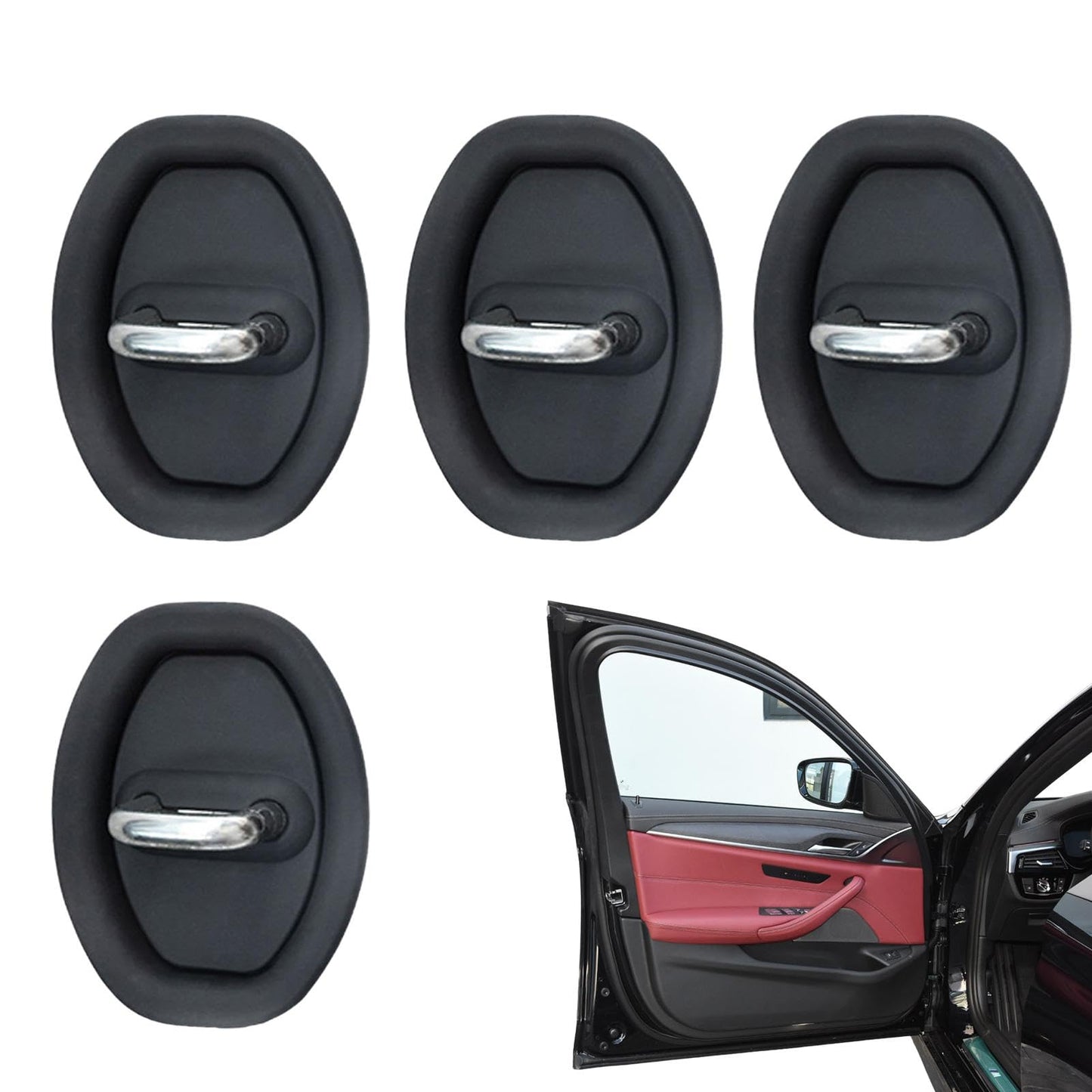 CUBIERTA DE GOMA PARA PUERTAS – PACK DE 4 UNIDADES