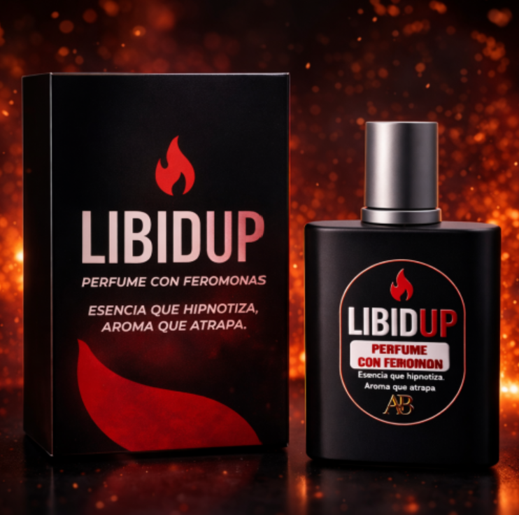 PERFUME VIRAL CON FEROMONAS LIBIDUP (HOMBRE)