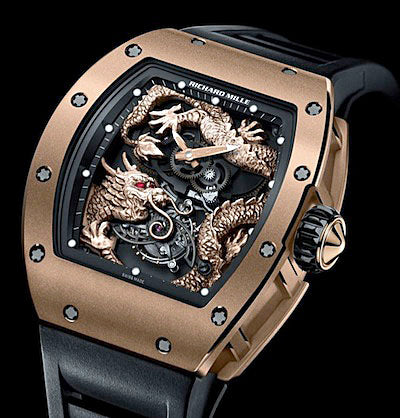 RICHARD MILLE DRAGÓN DORADO