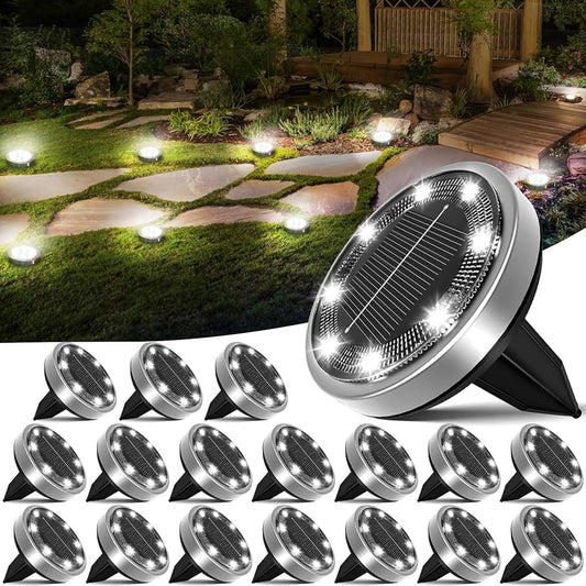 SET DE 4 LUCES LED SOLARES PARA JARDÍN SL-600