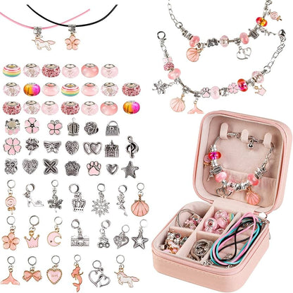 SET DE JOYERO Y PULSERAS DIY