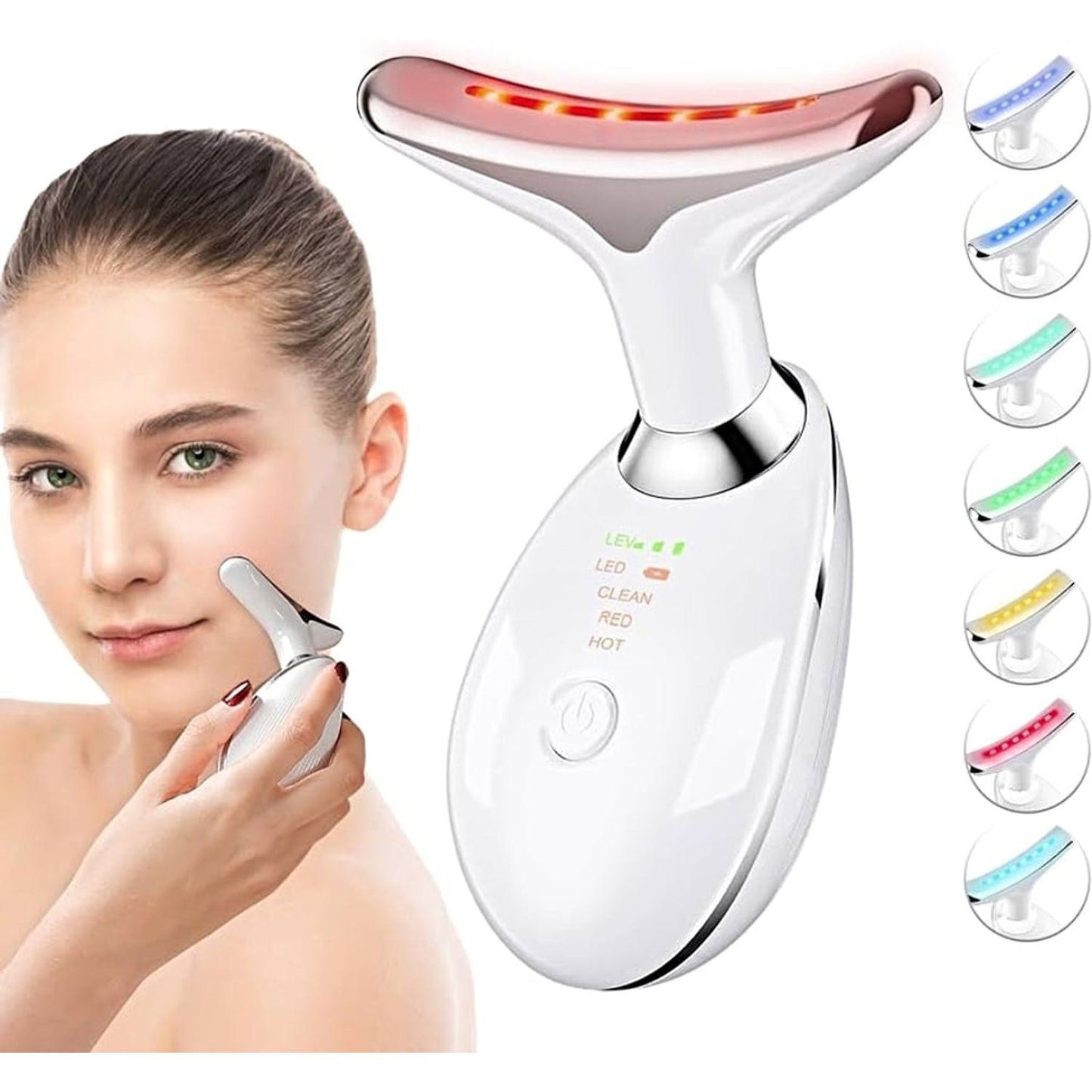 MASAJEADOR FACIAL LED 3 EN 1
