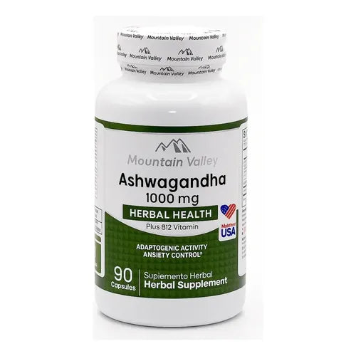 ASHWAGANDHA + VITAMINA B12 1000MG