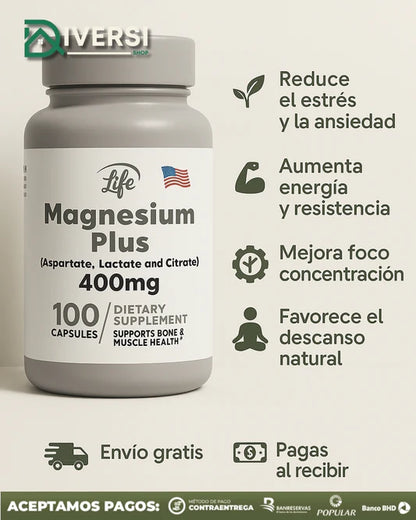 MAGNESIUM PLUS 400MG
