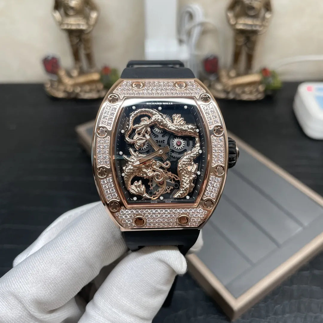 RICHARD MILLE DRAGÓN DORADO