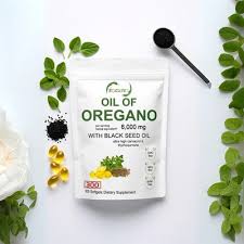 OREGANO OIL + BLACK SEED OIL 6000 MG